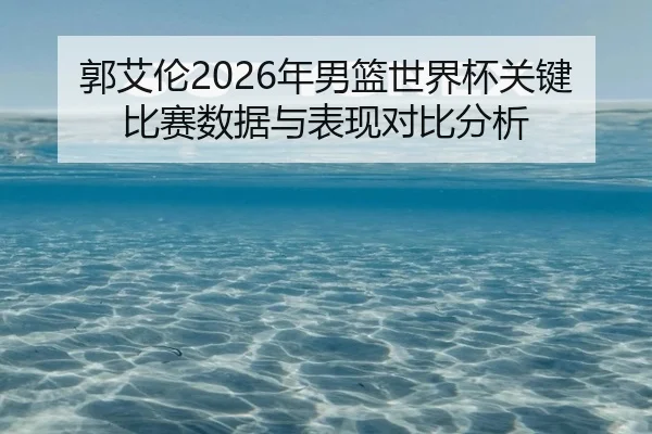 郭艾伦2026年男篮世界杯关键比赛数据与表现对比分析